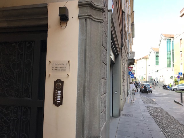 Avv. Manuel Ghezzi - 24122 BERGAMO Via Borfuro, 6